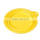 7 Color Available New 2015 Pet Dog Portable Bowl Silicone Collapsible Feeding Water Feeder Travel Dog Bowl thumbnail-3