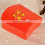 Red Custom Printed Paper Fish and Fried Chips Paper Box