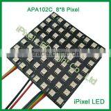 08*08 Flexible LED Panel Addressable APA102 LED thumbnail-1