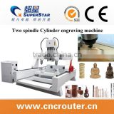 desktop cnc router 4 axis from superstar company
