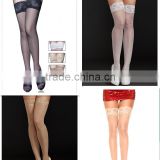 Fancy design sexy ladies tube nylon stocking
