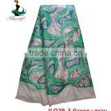 Haniye JLQ29-1/2016 Best Price Embroidery French Lace / Hot Selling African Water Soluble Tulle Lace Fabric thumbnail-3