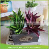 Large Cactus Garden Arrangment fairy garden Miniature fake Green succulent wholesale mini artificial yucca plant