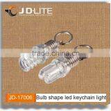 Bulb Shape Keychain Light Keychain With Led Light