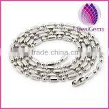 Cheap Stainless Steel Round Beads With Oval Bead Chain for Pendant thumbnail-1
