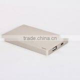 Hoox C09 TI Aviation Aluminum Li-polymer Battery Power Bank 5000mAH for Iphone 6s 6s Plus Samsung s6 Note 4 Smartphones thumbnail-3