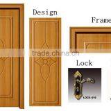 Hot Sale Pvc Armor Indian Main Door Design Mdf Wooden Door thumbnail-2