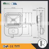 Smart 10W Sensor LED Floodlight With 0.3m H05RN-F 2G1.0mm2 Cable thumbnail-5