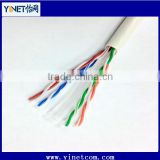 Promotion UTP solid Bare Copper LAN Ethernet Cat6 wire for CCTV 305m