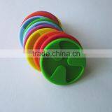 2016 Colorful Silicone Rubber Blank Cork Glass Coasters - Wine Coaster thumbnail-1