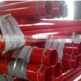 ASTM A 795 Galvanized Fire Fighting Sprinkler Steel Pipes Red Painting thumbnail-4
