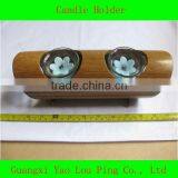 Bamboo Craft Candle Holder thumbnail-5