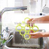 Heat Resistant Silicone Mat Round Shaped Waterproot Place Mat thumbnail-3