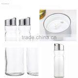 Oil and Vinegar Bottle Set - 150ml Glass Olive 2 Piece Cruet Set Oil Dispenser Bottles thumbnail-5