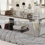Stainless Steel Home Furniture Marble Top Coffee Table C378 thumbnail-1