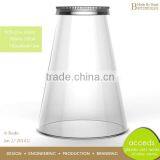 Small Home Goods Borosilicate Empty Glass Milk Bottle thumbnail-2