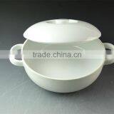 Cheap Hot Sale White Porcelain Soup Tureen With Ceramics Lid thumbnail-2