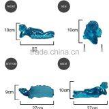 Southeast Asia Transparent Resin Sleeping Buddha Figurine thumbnail-4