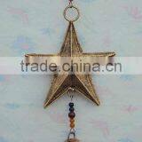 Metal Star Wall Hanging Decoration, India Wall Hanging Decoration, Metal Wall Art Decor, thumbnail-1