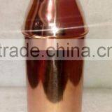 100% PURE COPPER WATER DRINKING BOTTLE , TRAVELLERS PURE COPPER DRINKING WATER BOTTLE thumbnail-1