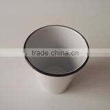 330ml Tea Coffee Milk Metal Enamel Coated Cup With Rim Steel Mug Glass thumbnail-3