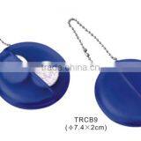 Plastic Squeeze Coin Wallet, Change Pouch, Money Holder Purse With Keychain Ring thumbnail-1