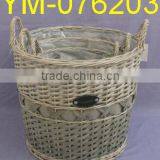 Large Willow Garen Planter Basket thumbnail-1
