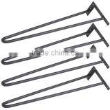 Garden Furniture Outdoor Metal Solid Steel 20 Inch Hairpin Table Leg thumbnail-5