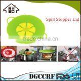 Hotsale FDA Grade Silicone Pot Cover Spill Stopper Lid Silicone Pot Cover Lid thumbnail-1