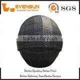 Great Dog Rattan Bed With Canopy Dark Brown thumbnail-5