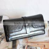 Genuine Cowhide Leather Women Wallet thumbnail-3