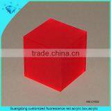 Customized Rose Red Acrylic Box,colorful Acrylic Products thumbnail-4