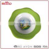 Animal Printing Candy Green Lacy Custom Cheap Personalized Plastic Bowl thumbnail-1