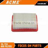 Gold Supplierair Brush Cutter Parts OL753 AIR FILTER