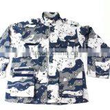 Blue Camouflage US Army Uniform Military BDU 2 Pcs Uniform thumbnail-6