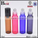 15ml Purple Glass Roll on Perfume Bottle Wholesale thumbnail-6