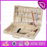 Hot Sale Preschool Toy Wooden Kids Tool Box Best Design Intelligent Diy Wooden Kids Tool Box W03D018 thumbnail-3
