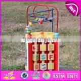 2017 New Design Funny Children Wooden Beads Toy W11B090 thumbnail-2