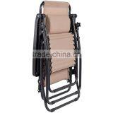 2-Pack Patio Yard Folding Reclining Beach Chair thumbnail-2