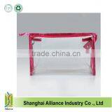 Transparent Plastic PVC Travel Cosmetic Make Up Toiletry Zipper Bag thumbnail-1