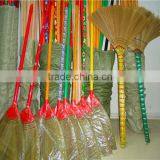 Wooden Handle Grass Broom From Broom Making Supplies thumbnail-2