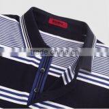 New Branded Yarn Dyed Men's Cotton Strip Polo t Shirt thumbnail-4
