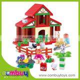 Intelligence Toy Diy Happy Farm Plastic Cube Triangle Building Blocks thumbnail-1