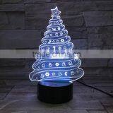 UCHOME 3d Illusion Lamp Christmas Tree Hot Selling Lamp thumbnail-4