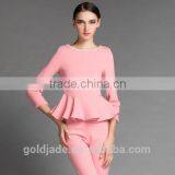 Modern Design Skirt Suit for Business Women Lady Girl thumbnail-1