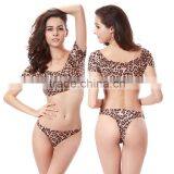 Sexy Leopard New Design Fashion Show Sexy Bikini Woman thumbnail-1