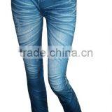 Seamless Jean Polyester Lady Legging thumbnail-1