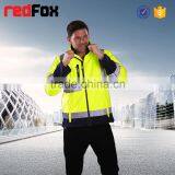 Waterproof Breathable High Visibility Winter Safety Shell Jacket thumbnail-5