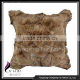 CX-D-09 China Wholesale Sofa Fox Fur Pillow Sofa Cushion thumbnail-1