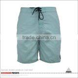 Satin Microfiber Mens Solid Swim Trunks Sublimation Mens Beach Shorts With Custom Logo thumbnail-2